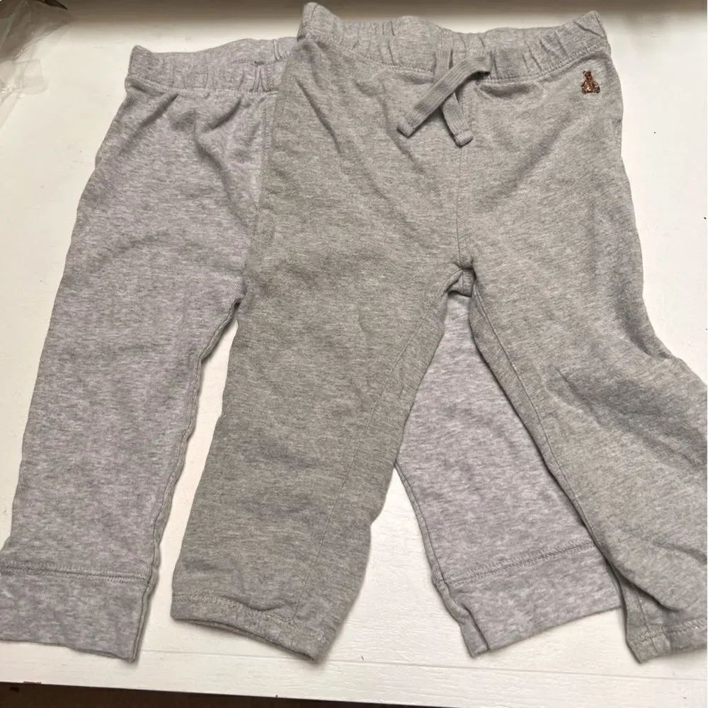 Gap Carter Set of 2 Cotton Soft Pants for Baby 18 Months Old Unisex EUC